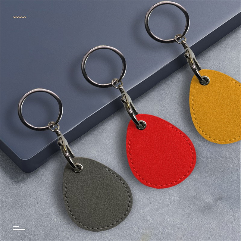 Security Chain Door - AO New PU Leather 1pc Keychain