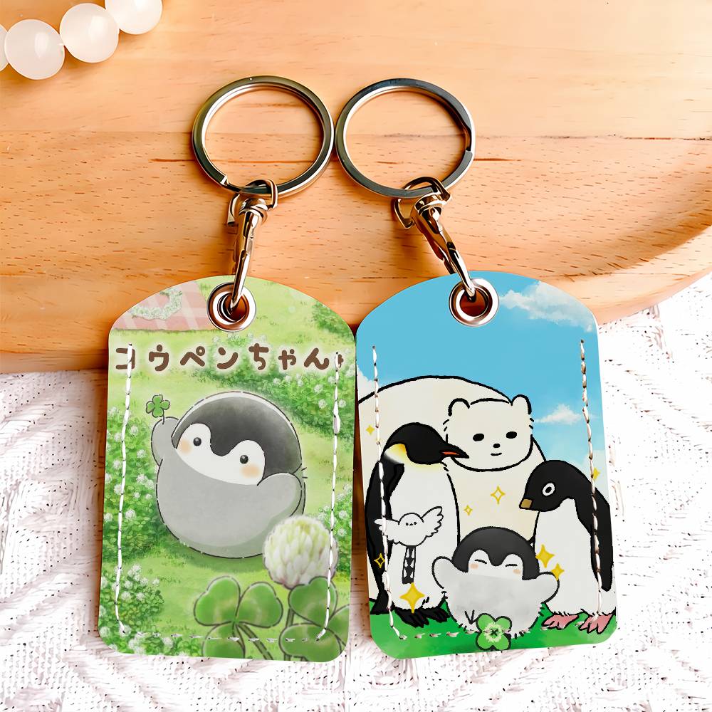 Lockbox Key Secure - Cartoon K-Ko-Koupenchan-S Cute Card Holder Keychain