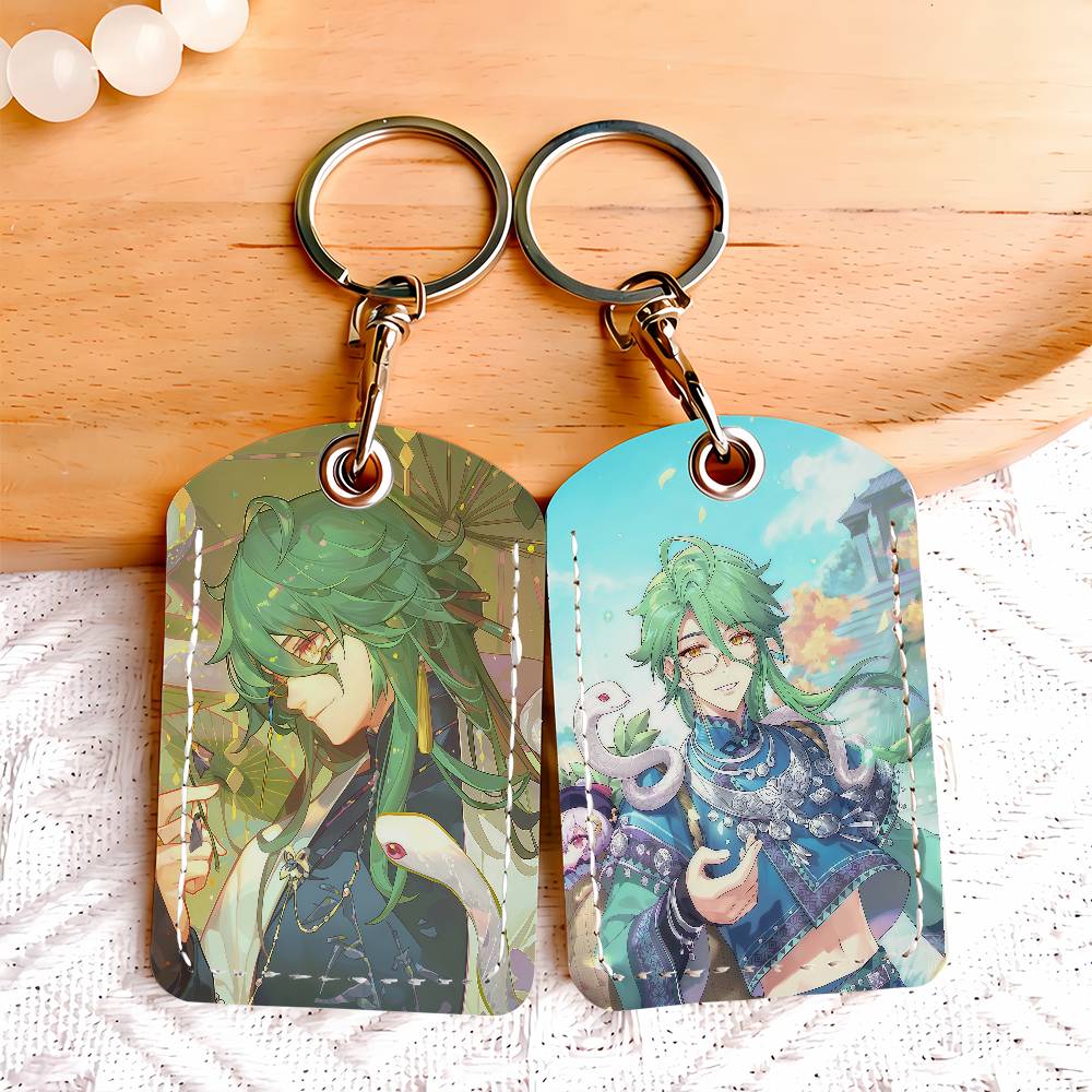 Lockbox Key Secure - Game Genshin Impact Baizhu Card Holder