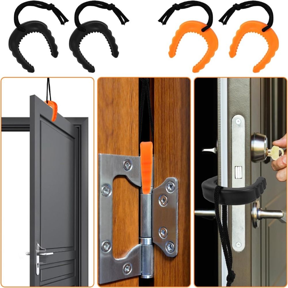 Easy to Use Rubber Door Jam Fi - Door Stop Alarm review and price
