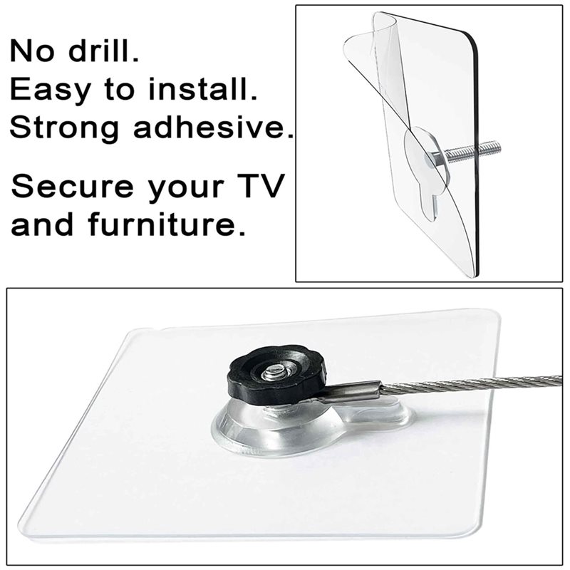 Preventing TV From Falling And - Earthquake Anchor Strap review and price