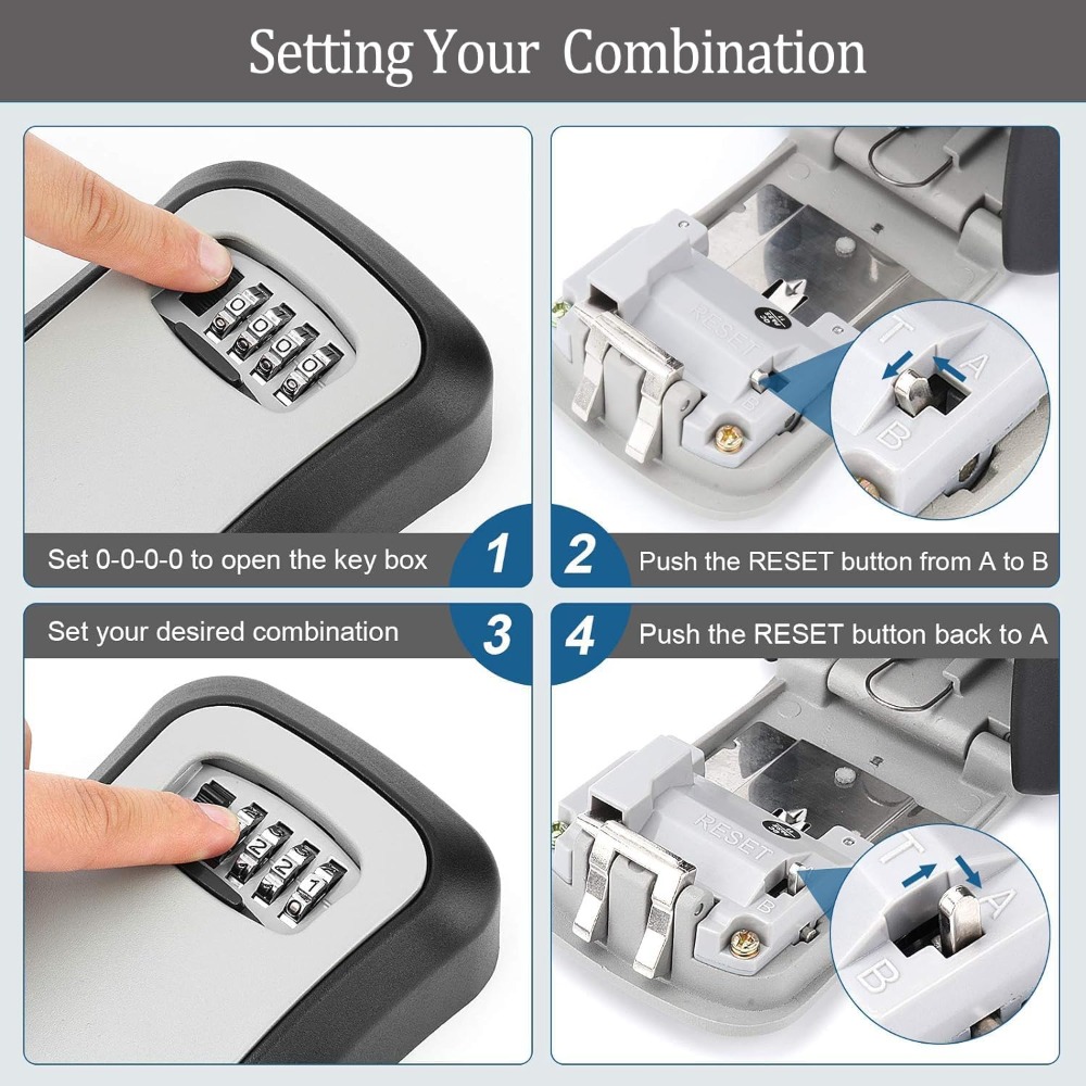 Key Safe Wall Mounted Waterpro - Lockbox Key Secure review and price