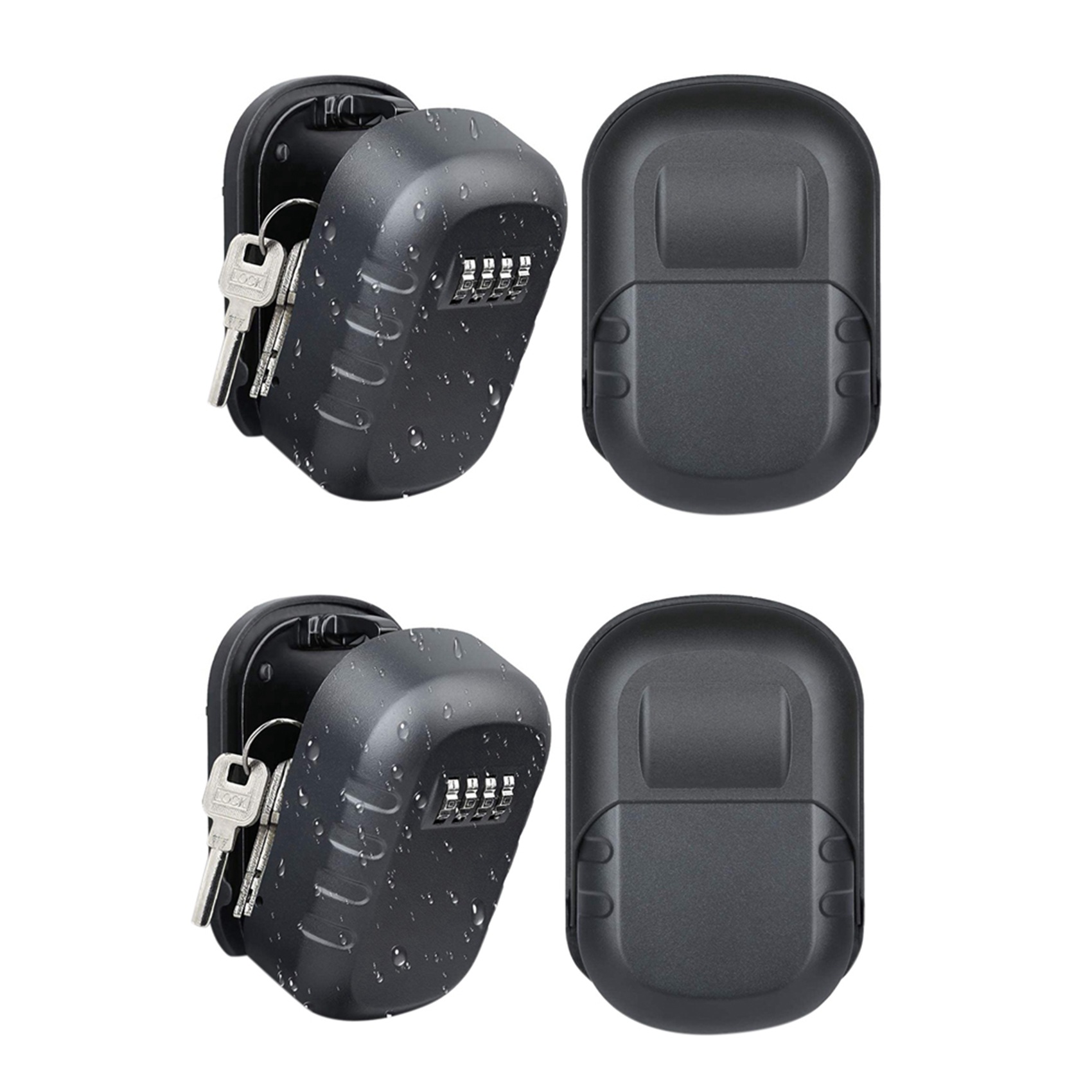 ABKN-2X Key Lock Box Wall Moun - Lockbox Key Secure review and price