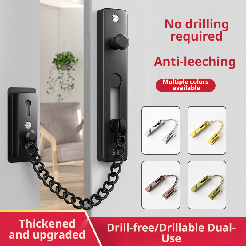 Heavy-Duty Polished Press Latc - Security Chain Door review and price