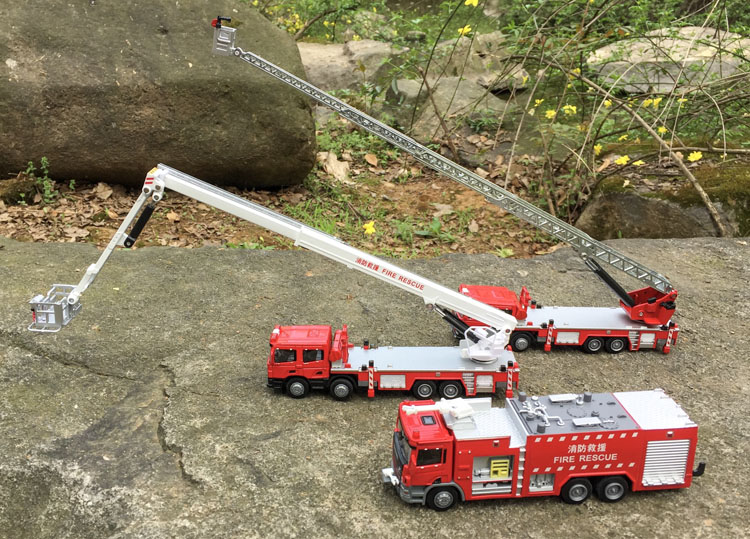 1:50 alloy engineering vehicle - Fire Escape Ladder review and price