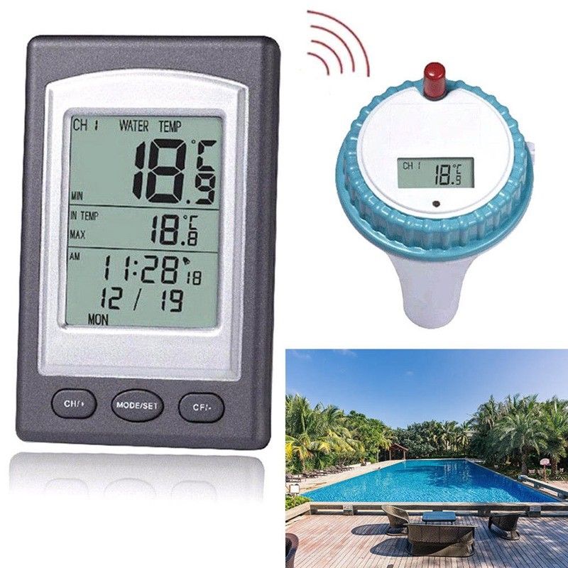 Digtal Swimming Pool Thermomet - Pool Alarm Float review and price