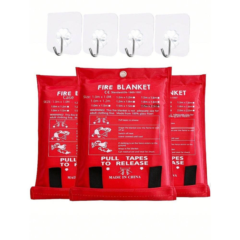 Fire Blanket 39.37 X 39.37 Inc - Fire Blanket Kitchen review and price