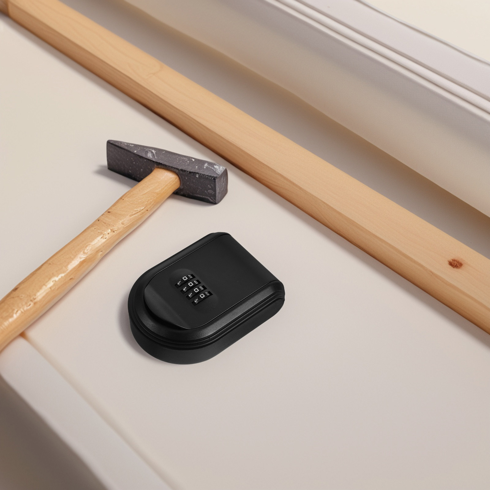 Wall Mounted Key Lock Box Blac - Lockbox Key Secure review and price