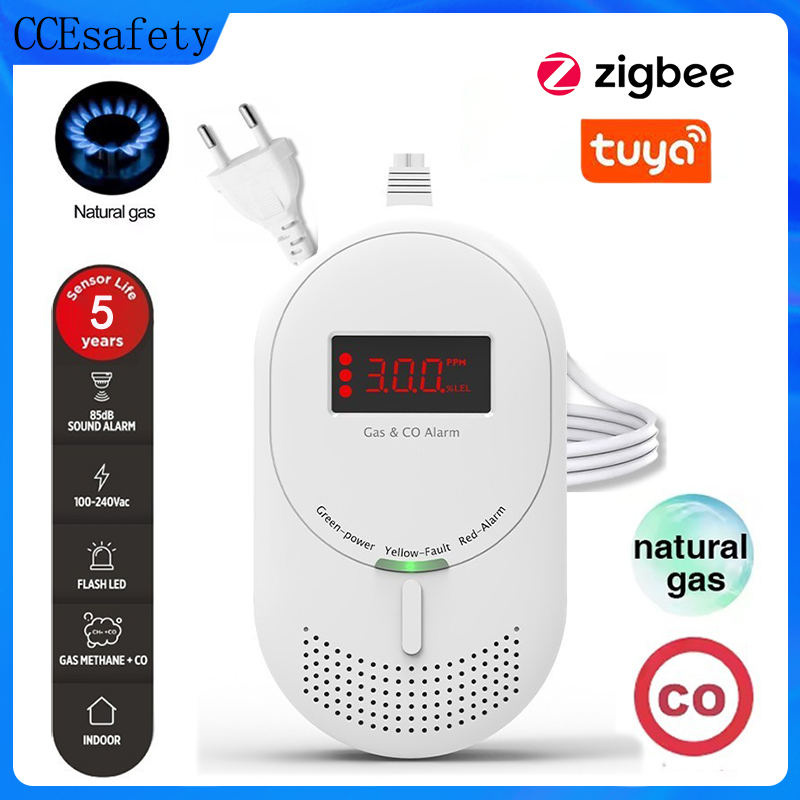 CCEsafety Zigbee Tuya Gas CO D - Co Detector Plug review and price