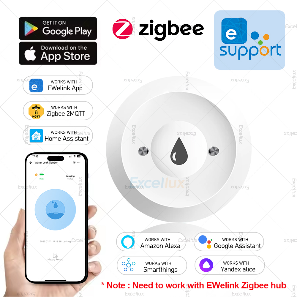 Ewelink Zigbee 3.0 Water Senso - Water Alarm Sensor review and price