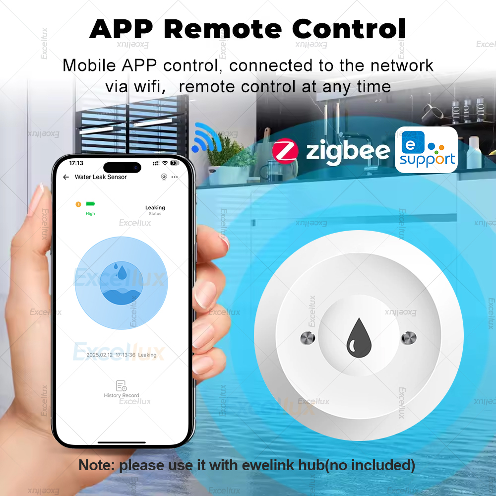 Ewelink Zigbee 3.0 Water Senso - Water Alarm Sensor review and price
