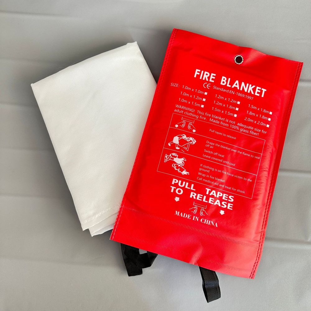 Emergency Fire Blanket Fibergl - Fire Blanket Kitchen review and price