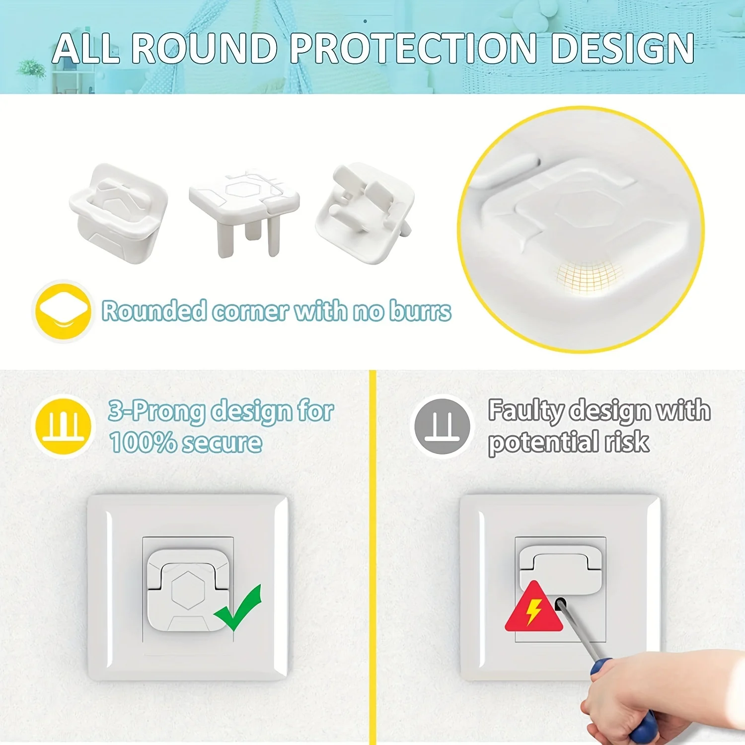 Easy Install Baby Child Electr - Outlet Cover Baby review and price
