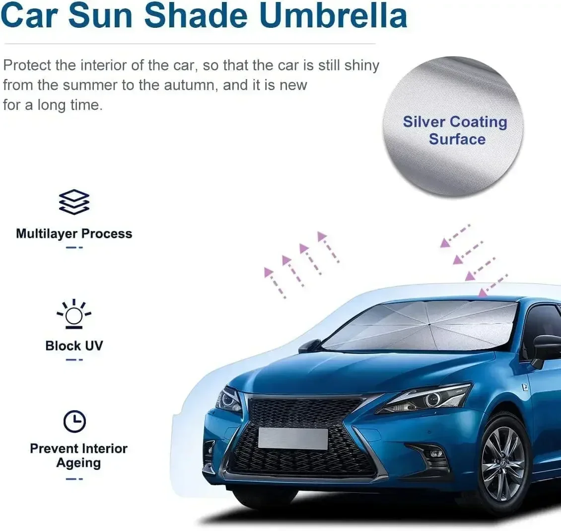 New Car Windshield SunShades U - Window Lock Bar review and price