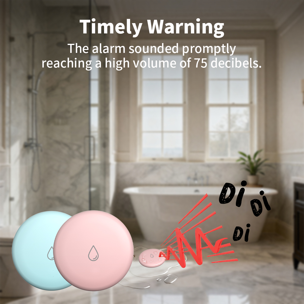 Zigbee Leakage Sensor LED Imme - Water Alarm Sensor review and price