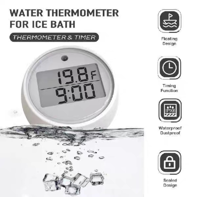 Ice Bath Thermometer Automatic - Pool Alarm Float review and price