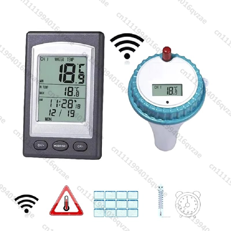 Wireless Pool Thermometer with - Pool Alarm Float review and price