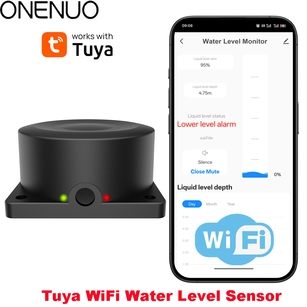 ONENUO Liquid Level Sensor Oil - Water Alarm Sensor review and price