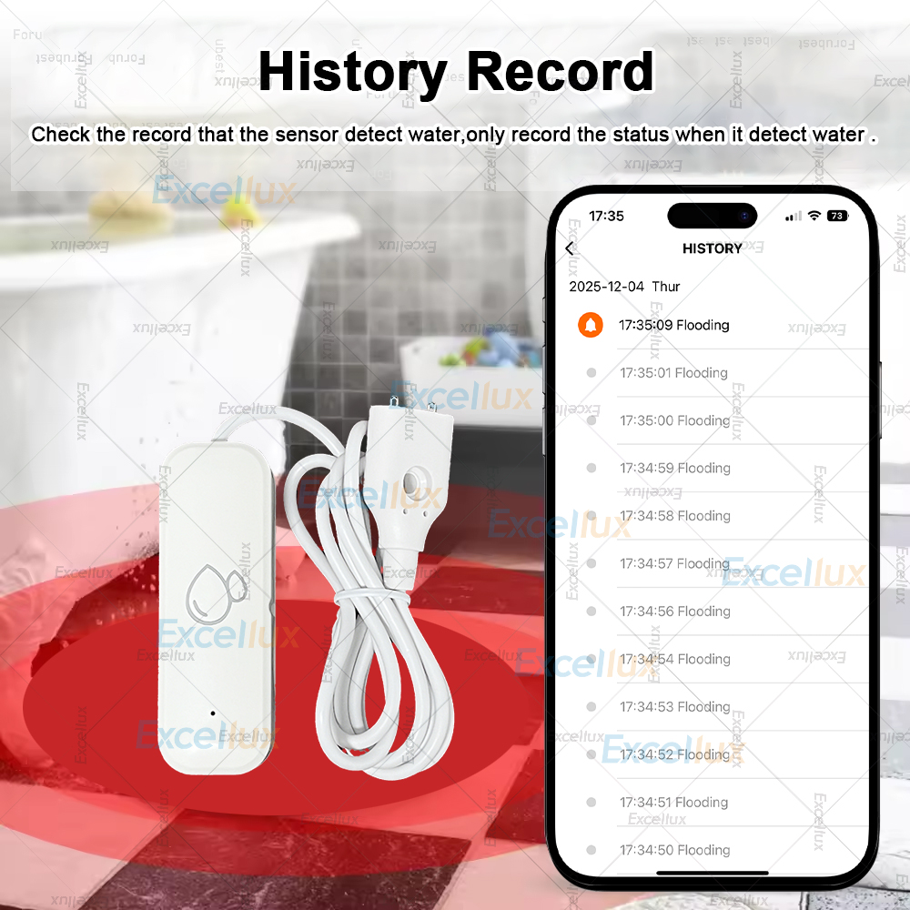 Zigbee Smart Water Leak Sensor - Water Alarm Sensor review and price