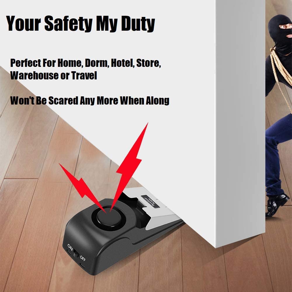 1Pc Door Stopper Alarm Portabl - Door Stop Alarm review and price