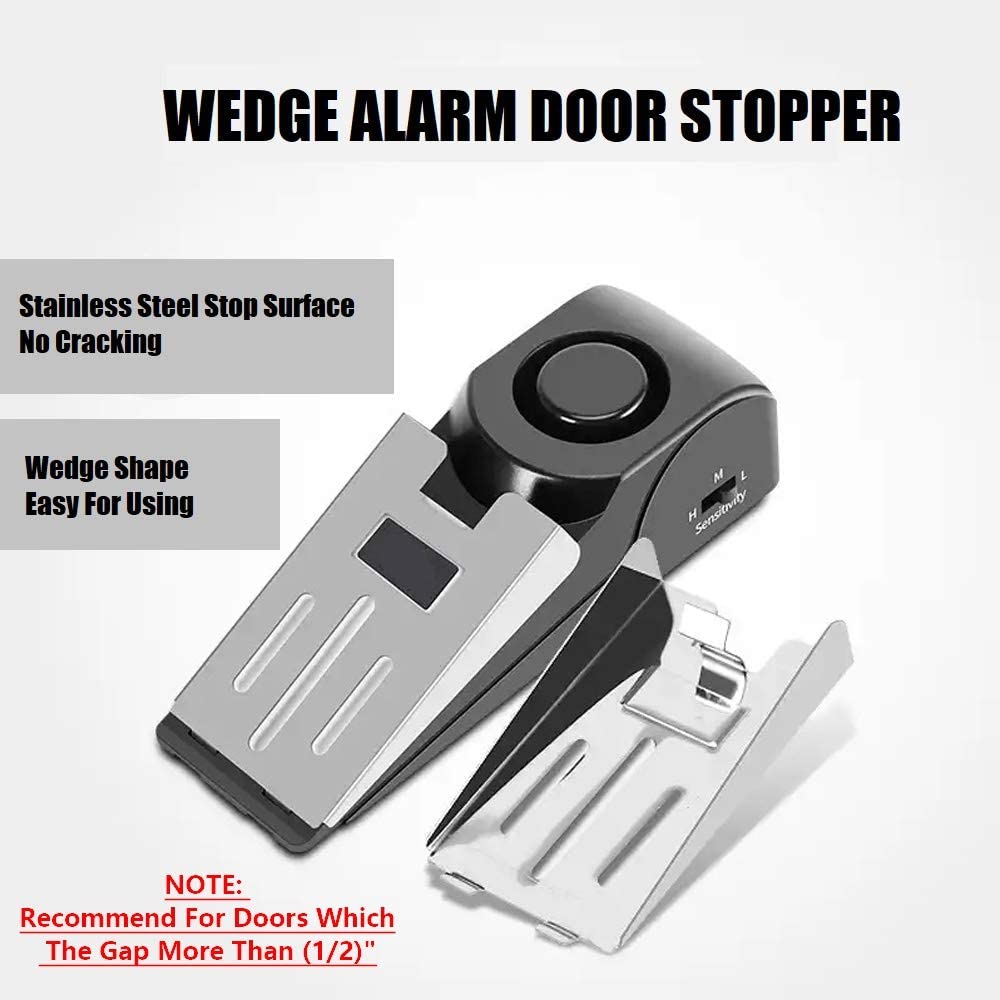 1Pc Door Stopper Alarm Portabl - Door Stop Alarm review and price
