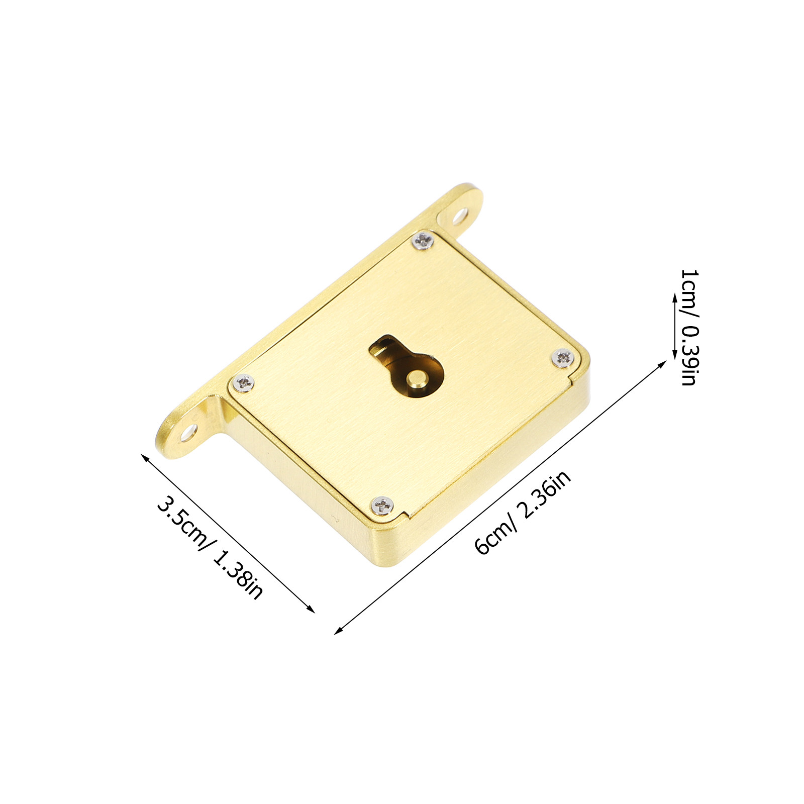 1Set Heavy Duty Brass Cabinet  - Lockbox Key Secure review and price