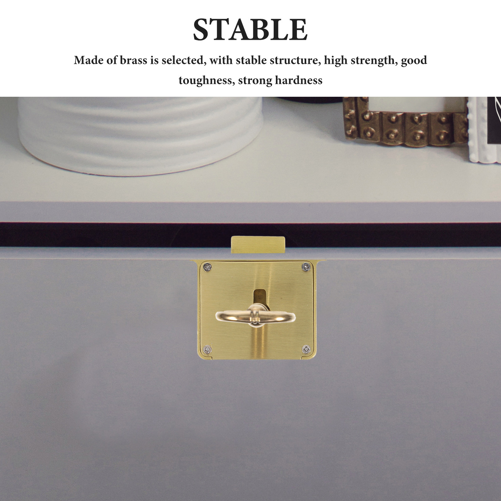 1Set Heavy Duty Brass Cabinet  - Lockbox Key Secure review and price