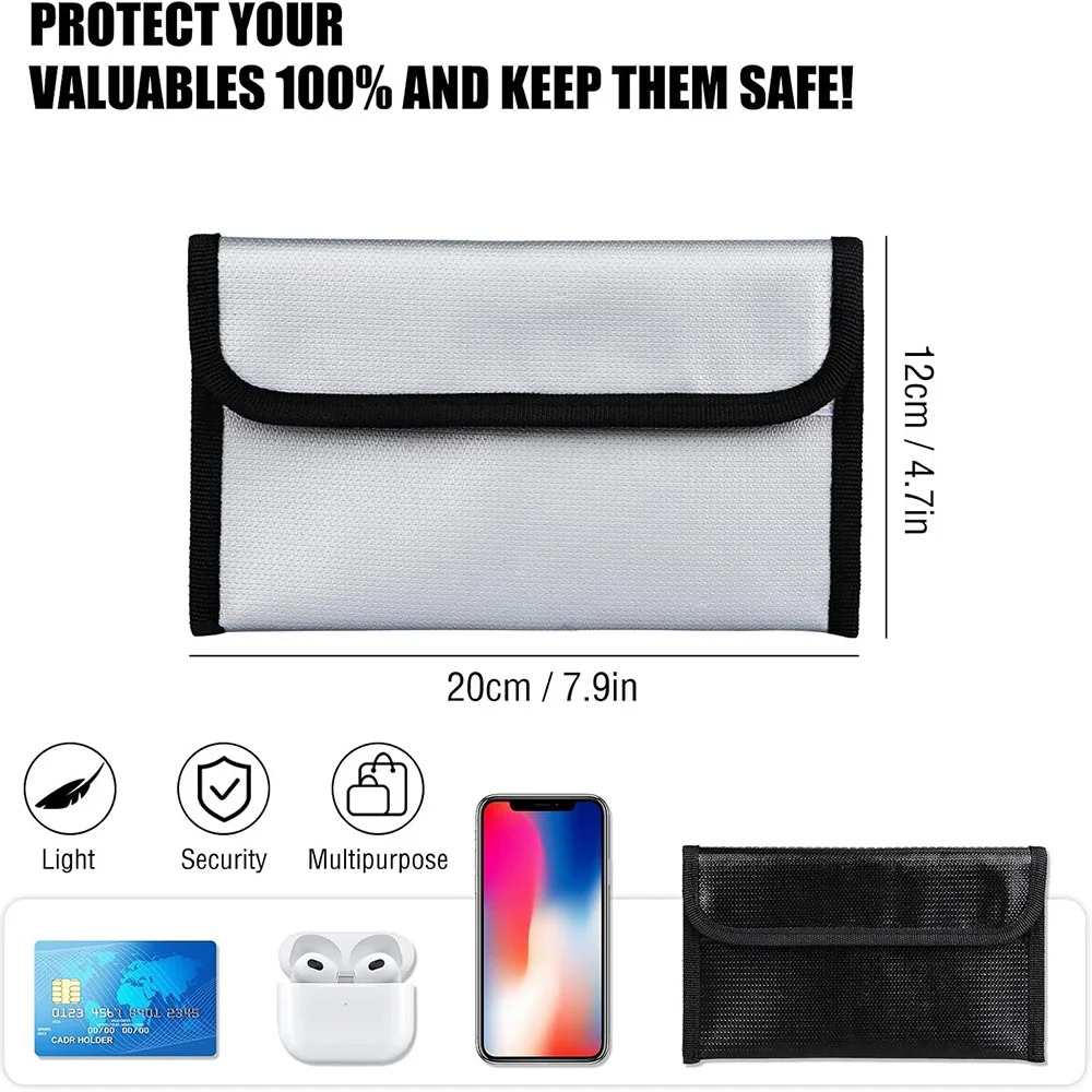 20x12cm Fireproof Waterproof S - Fire Safe Document review and price
