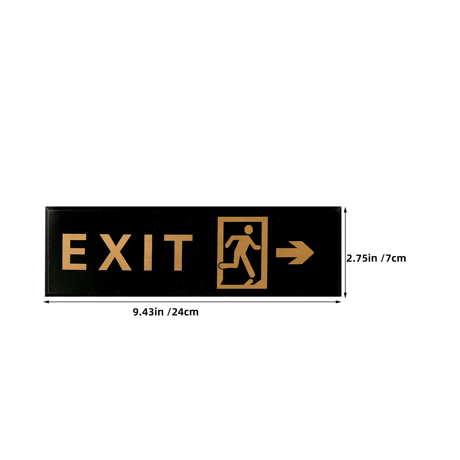 5Pcs Acrylic Exit Sign Self Ad - Emergency Exit Sign review and price