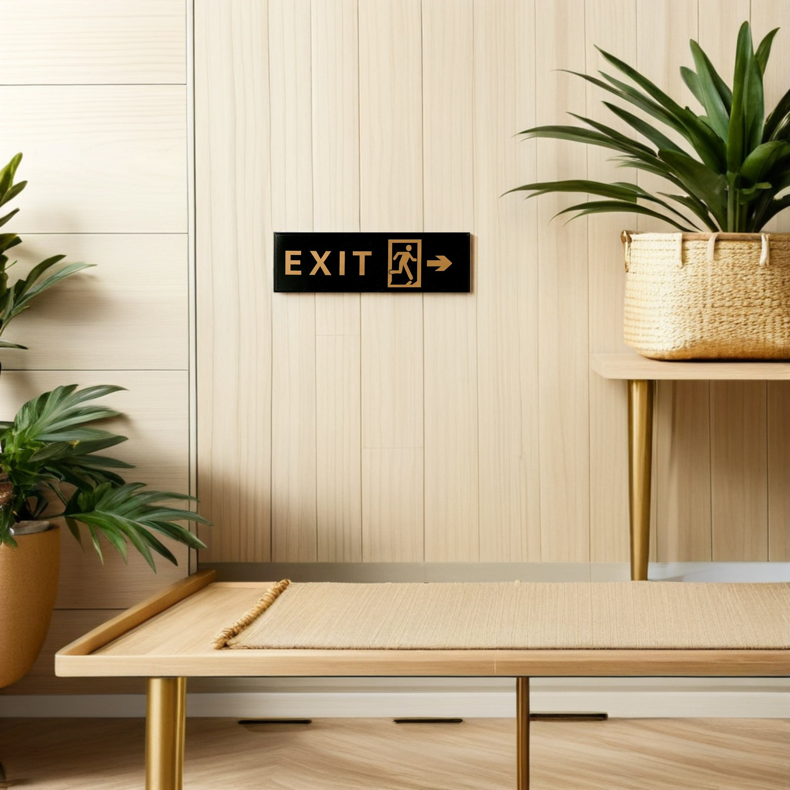 5Pcs Acrylic Exit Sign Self Ad - Emergency Exit Sign review and price
