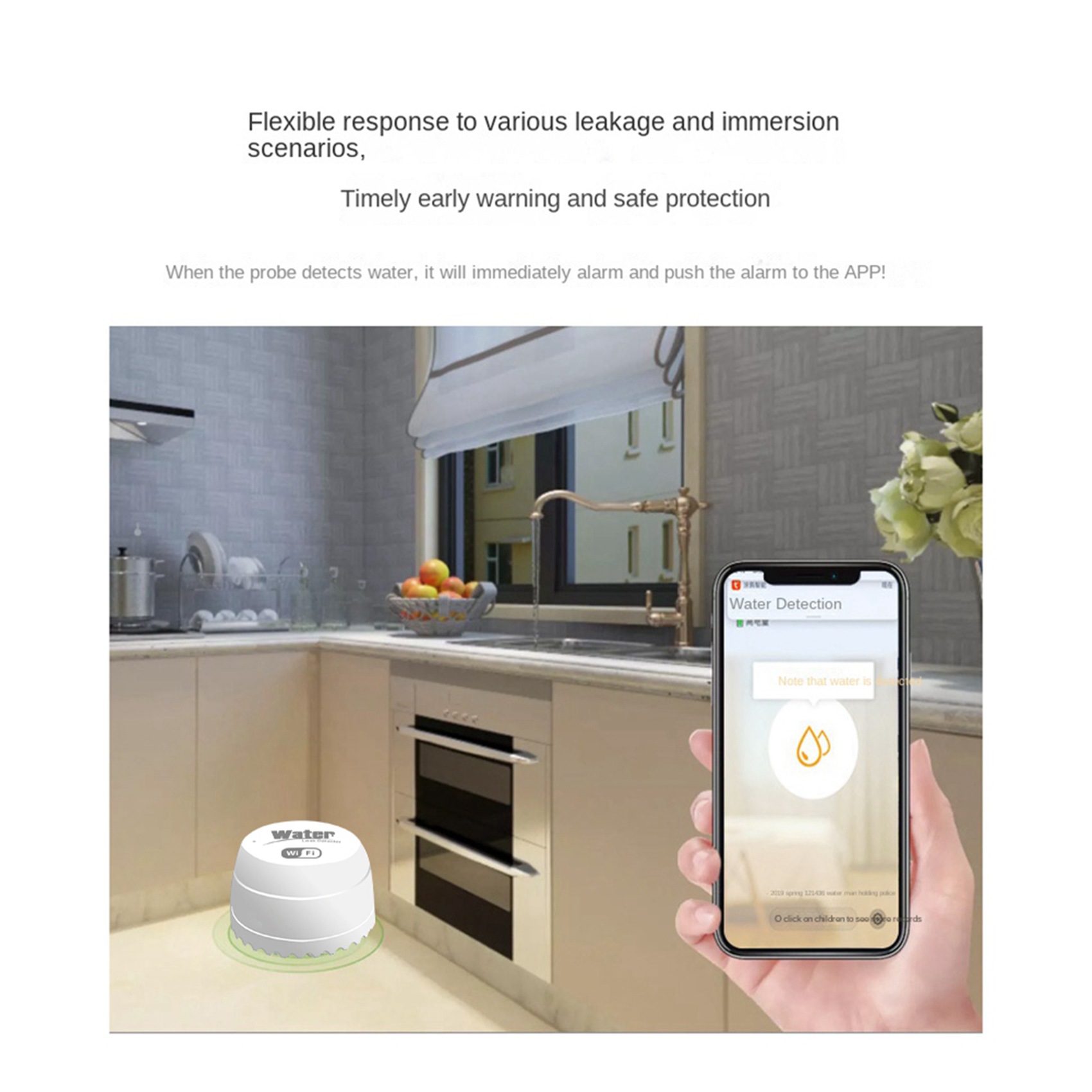 ABKW-3X Wifi Crow Smart Water  - Water Alarm Sensor review and price