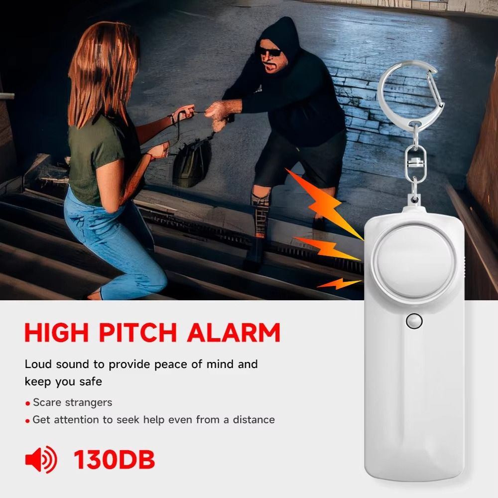 130dB Loud Personal Security A - Personal Alarm Keychain review and price