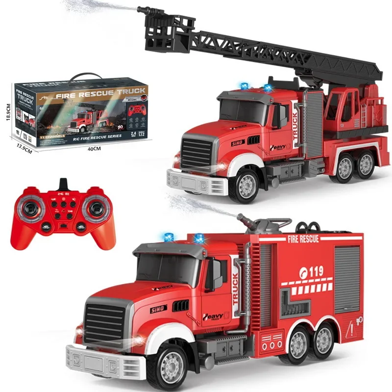 2.4G RC Fire Engine Car with S - Fire Escape Ladder review and price