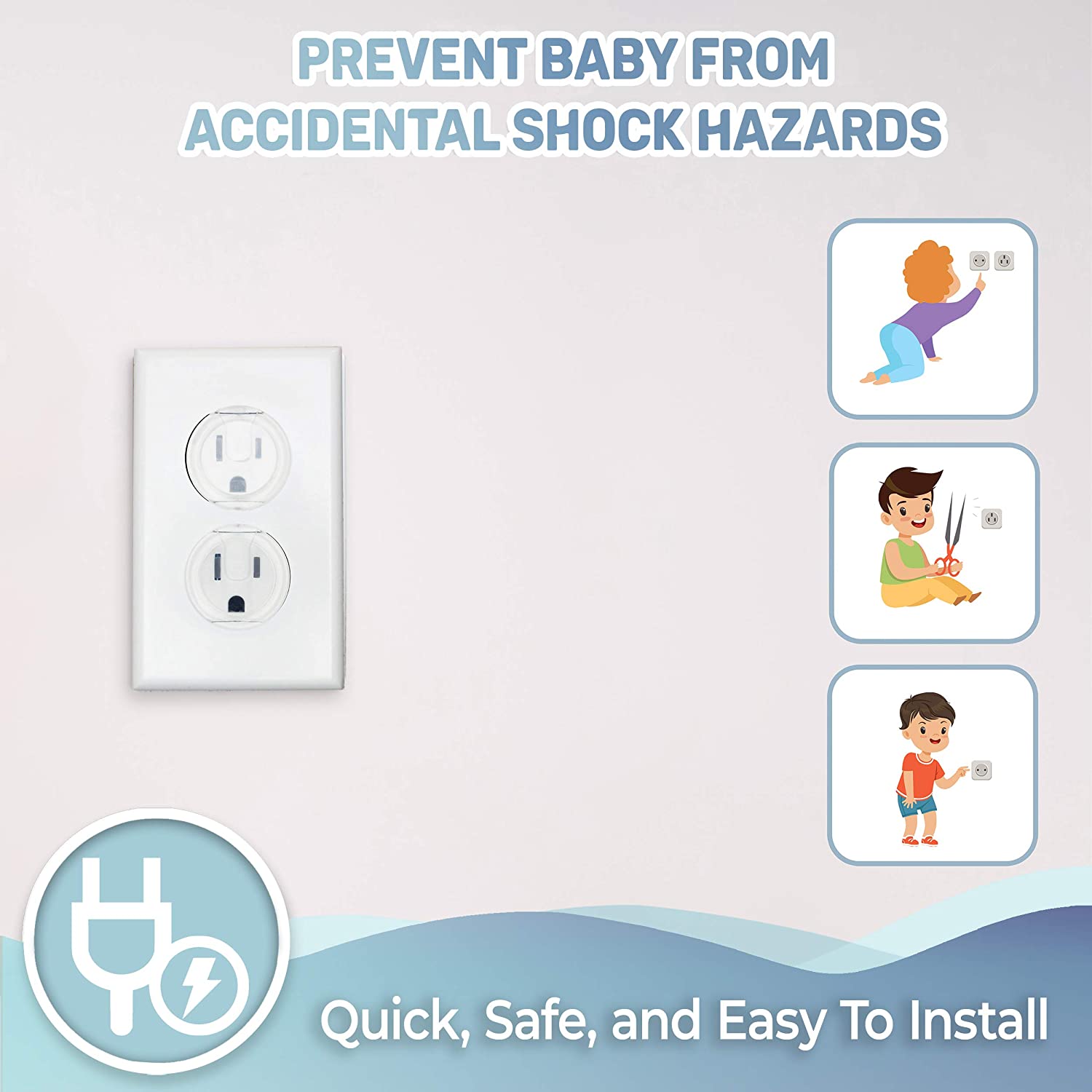 10pcs Outlet Covers, American  - Outlet Cover Baby review and price