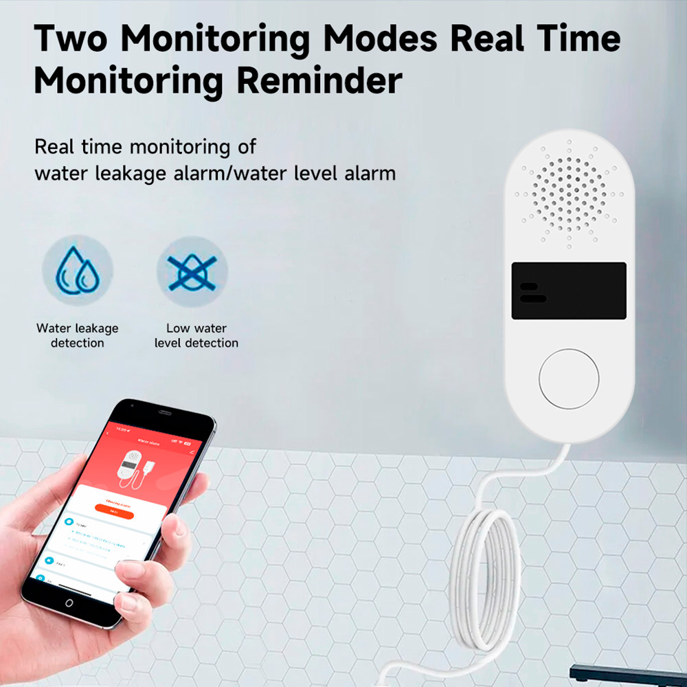 Tuya Wifi Water Leak Detector  - Water Alarm Sensor review and price