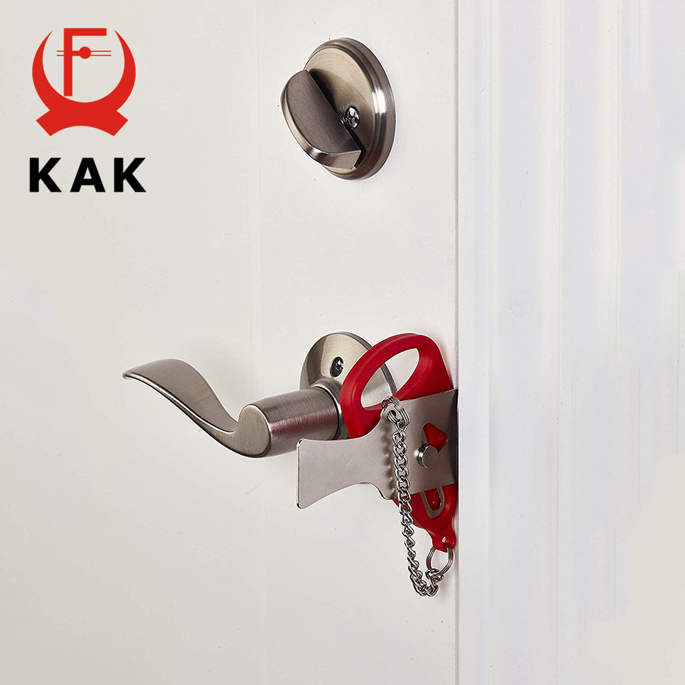 KAK Portable Door Lock Keyless - Security Chain Door review and price
