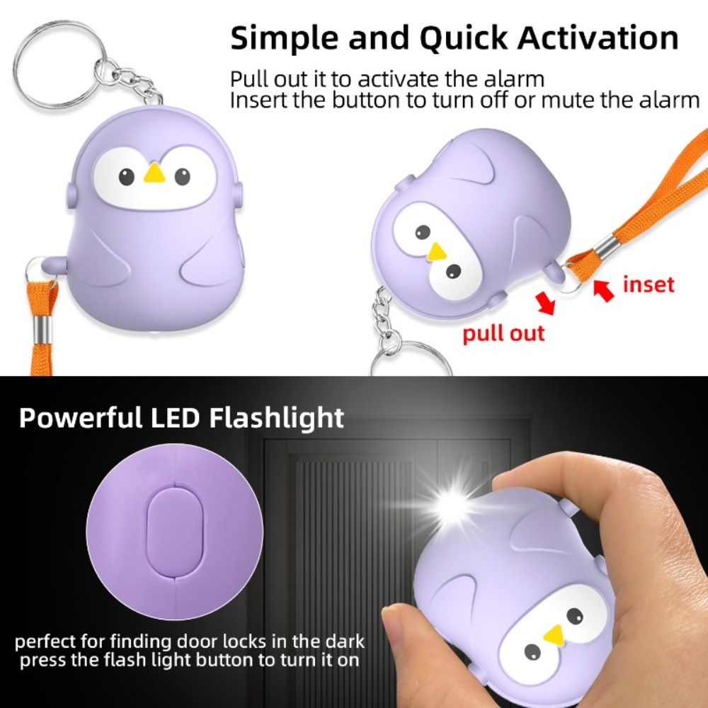 New 130dB Personal Self Defens - Personal Alarm Keychain review and price