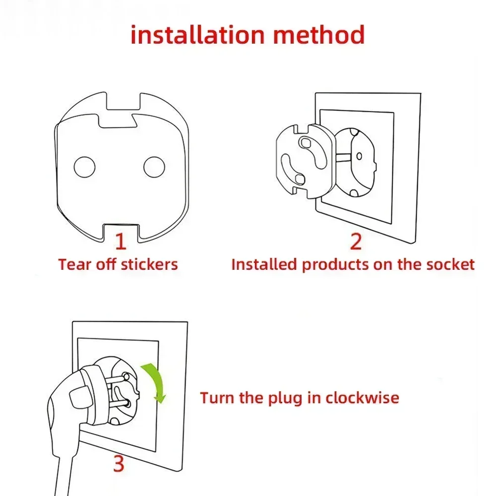 1/10pcs  Baby Safety Child Ele - Outlet Cover Baby review and price