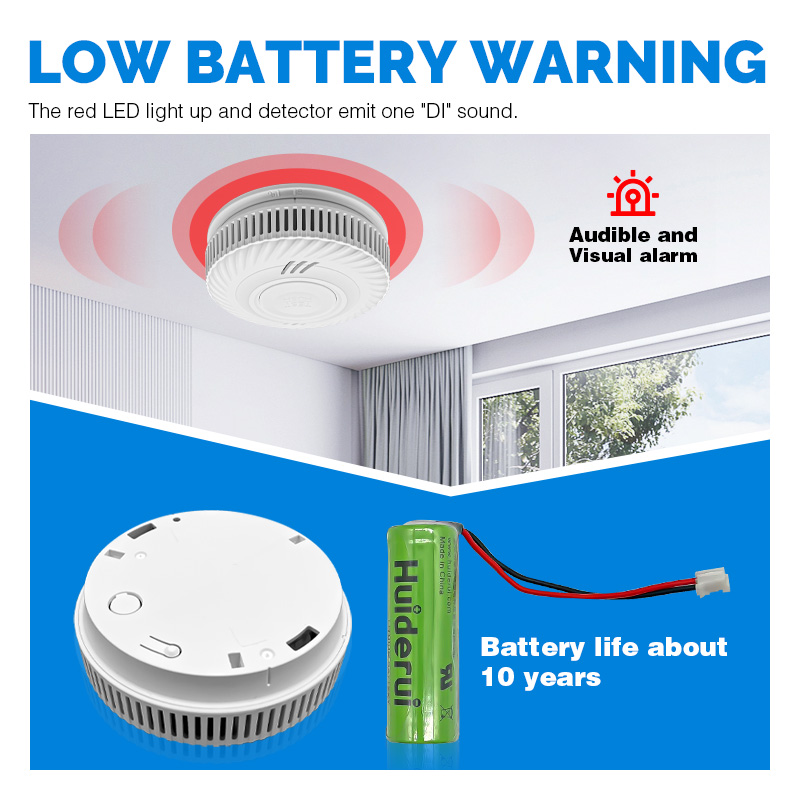 Powered Hotel Smart Wireless T - Smoke Detector Interconnected review and price