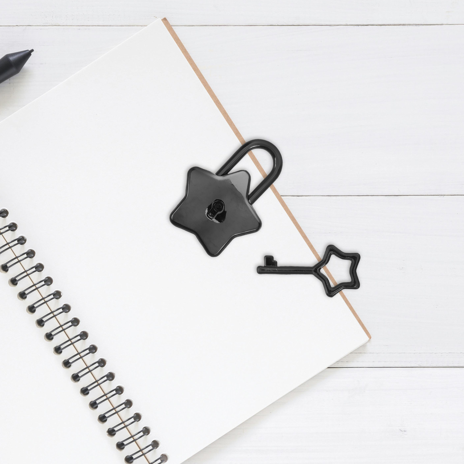 Small Star Shaped Mini Noteboo - Lockbox Key Secure review and price