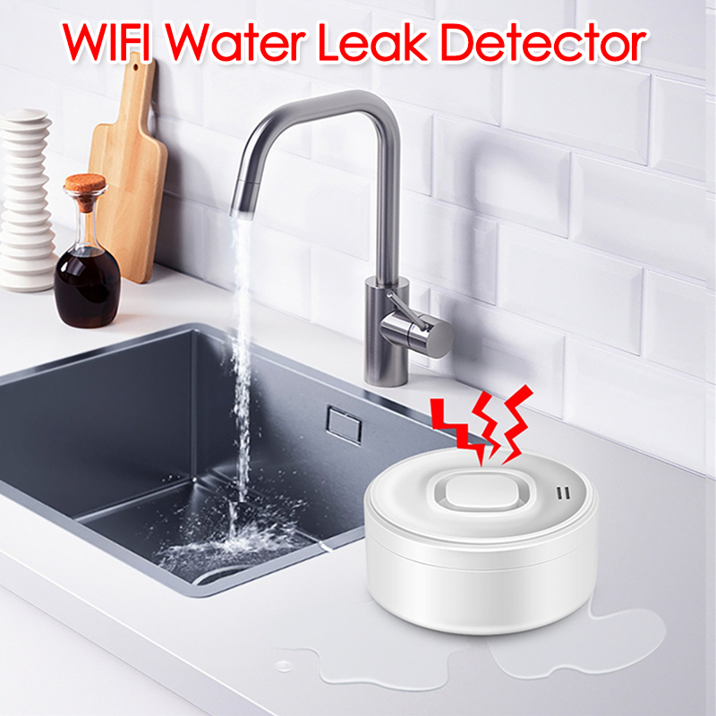 Smart WIFI Water Leak Detector - Water Alarm Sensor review and price
