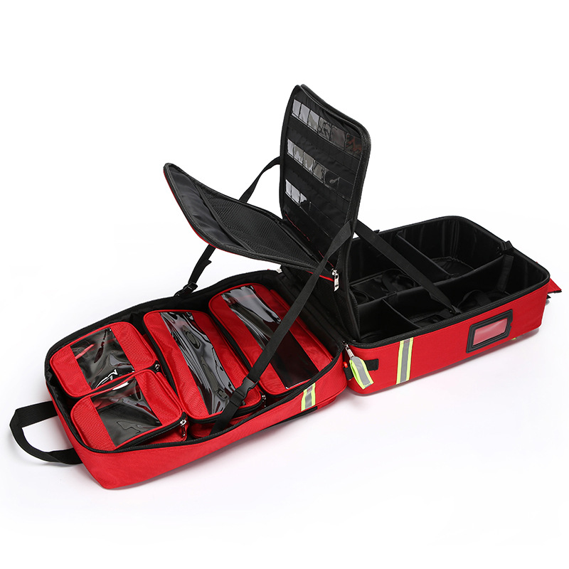 Large Capacity Empty Trolley F - First Aid Bag Kit review and price