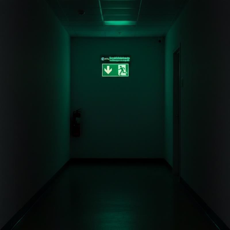 1 Sheet Glow-In-The-Dark Safet - Emergency Exit Sign review and price