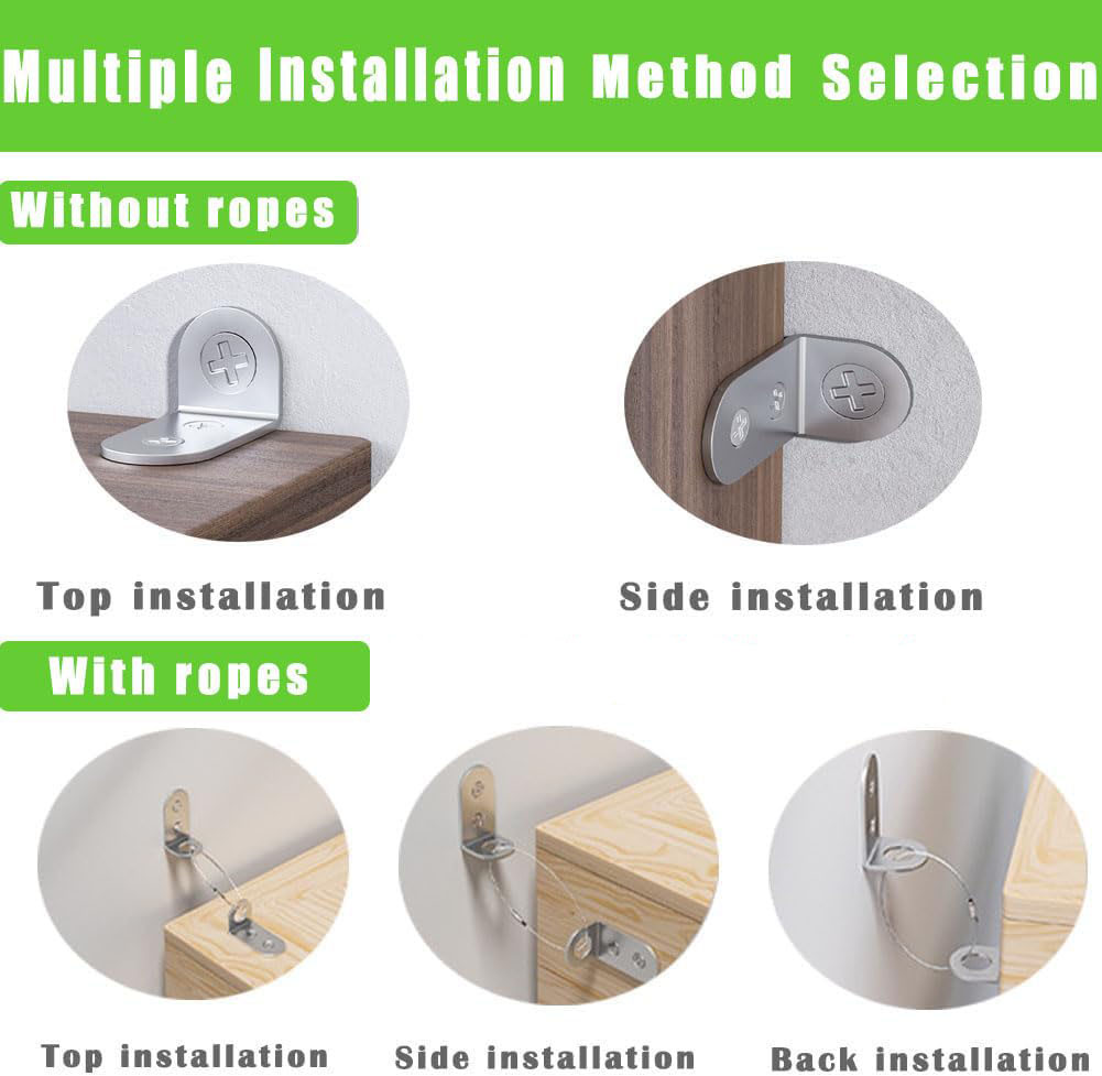 4pcs Furniture Anchors Earthqu - Earthquake Anchor Strap review and price