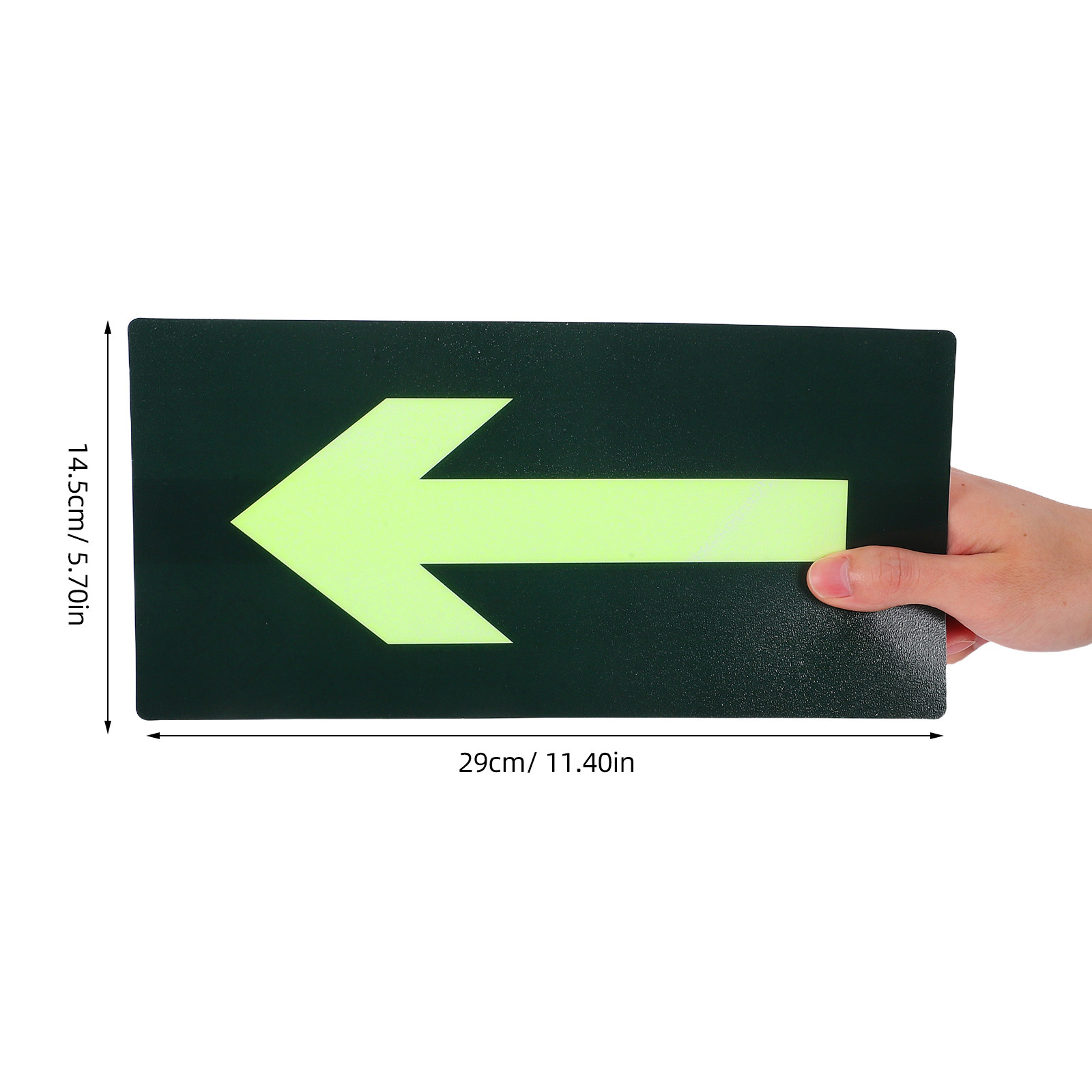 8Pcs Glow in The Dark Waterpro - Emergency Exit Sign review and price